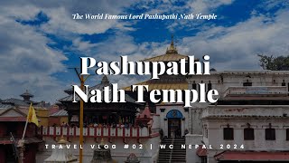 Pashupatinath Temple Darshan 🙏  Kathmandu  WordCamp Nepal 2024  Day 1 [upl. by Marijane]