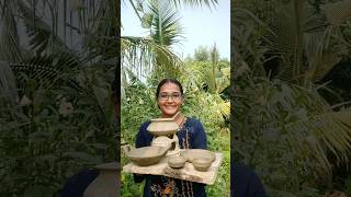 ছোট্ট উনুনের জন্য কয়েকটা বাসনপত্র বানালাম art clay pottery shorts viralvideo minivlog [upl. by Ecinahs314]