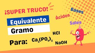 ▶ Equivalente Gramo EXPLICACIÓN DEFINITIVA en 3 min [upl. by Seana85]