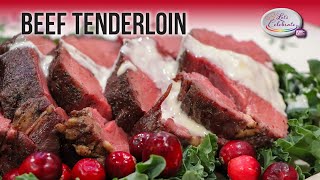 Beef Tenderloin with Horseradish Cream [upl. by Emelina819]