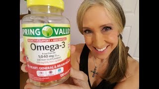 Omega3 Spring Valley Supplement Review by Kim Townsel [upl. by Nosde]