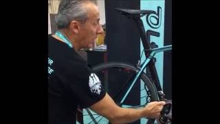 2017 Bianchi Oltre XR4 Angelo Lecchi Interbike Presentation  stickboybike [upl. by Strohben402]