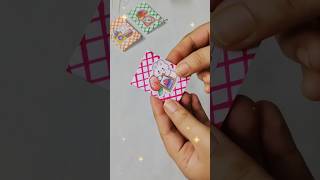 How to make mini notebook📚  DIY Easy Kawaii notebook  school supplies craft art viral​ Short [upl. by Lasyrc71]