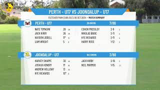 Perth  U17 v Joondalup  U17 [upl. by Akihc51]