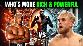 Mike Tyson vs Jake Paul Who’s More Powerful and Rich  Full Comparison of Boxing Fight amp Wealth [upl. by Teddman]