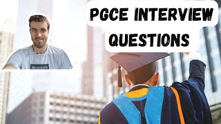 PGCE Interview Questions [upl. by Parry]