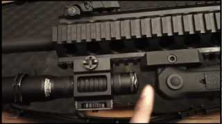 AR15 Style Flashlight Rail Mount [upl. by Akim42]