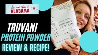 Truvani Vanilla Protein Powder Review with Recipe and Where To Get Ingredients [upl. by Troth]