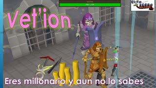 vetion guia básica Osrs metodo eficiente para un buen Money making [upl. by Wandie]