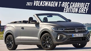 2023 Volkswagen TRoc Cabriolet Edition Grey  AUTOBICS [upl. by Laira]