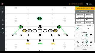 FirstDown PlayBook 53 amp 53 Tex Youth Football Defense [upl. by Leesa973]