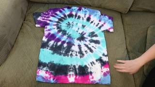 Lets Tie Dye a Spiral Tshirt [upl. by Yelyak]