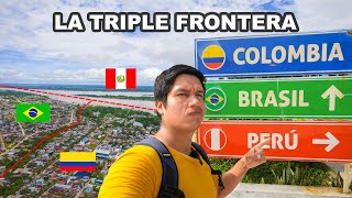 Viajé a la lejana TRIPLE FRONTERA Perú Colombia y Brasil el Corazón de la SELVA AMAZÓNICA [upl. by Buzz]