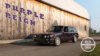 Purple Reign S54Powered 1993 BMW E30 Touring [upl. by Lyndsay]