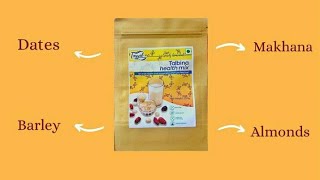 how to prepare tayyabnourishers talbina health mix  Healthy drink to energize when you feel low [upl. by Asirap]