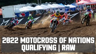 2022 Motocross of Nations  Qualifying Races  RAW [upl. by Lainey190]