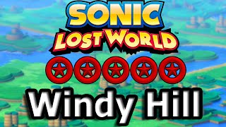 Windy Hill Zone  Red Star Ring Guide  Sonic Lost World [upl. by Neladgam]