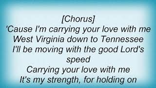 George Strait  Carrying Your Love With Me Lyrics [upl. by Hannavas]