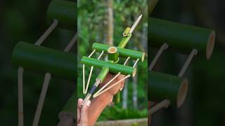 Bamboo Creations with New archer and mojo Bamboo Slingshots Bamboocraft Bambooart [upl. by Gefell971]