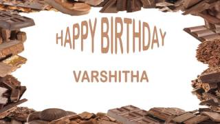 Varshitha Birthday Postcards amp Postales [upl. by Parthinia]