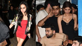 Ajay Devgan Daughter Nysa Devgan amp Kushi Kapoor DRUNK Leaving From Party [upl. by Kopp869]