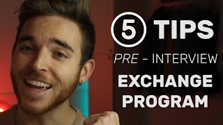 Top 5 Exchange Program Interview Preparation Tips  CBYX Study Abroad Rotary etc [upl. by Felder]