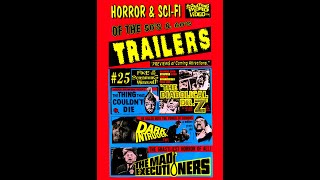 Trailers 25 Horror amp SciFi of the 50s amp 60s  Something Weird Video 1992 [upl. by Nybbor]