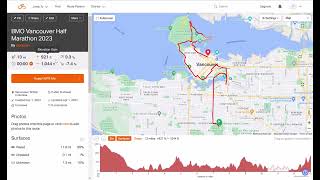 2023 BMO Vancouver Half Marathon Race OverviewPreview [upl. by Gale]