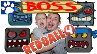 RED BALL 4  ПРОХОДИМ ВСЕХ БОССОВ  КРАСНЫЙ ШАРИК ПОБЕЖДАЕТ БОССОВ  Матвей Котофей Ред Бол [upl. by Bagger822]