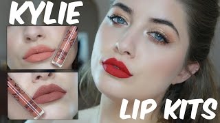 Kylie Jenner Lip Kit Swatches  Reviews [upl. by Tekcirc]