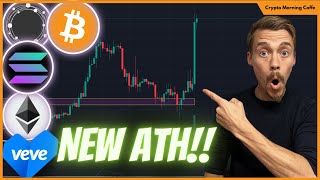 HISTORIC BITCOIN IS PUMPING TO A NEW ALL TIME HIGH [upl. by Nonnahc]