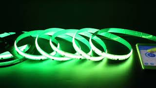 Upgrade Your Lighting with this Addressable RGBCCT COB LED Strip Light superlightingled [upl. by Riva526]