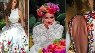 Vestido De Novia Estilo Mexicano [upl. by Fini]