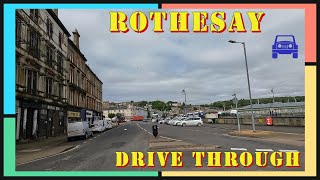 Rothesay Drive Around Isle of Bute Scotland [upl. by Newman]