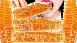 ASMR FROZEN HONEYCOMB 얼린 벌집꿀 먹방 咀嚼音 ハニカム ハチの巣 EATING SOUNDS MUKBANG ZOEY ASMR [upl. by Anselm]