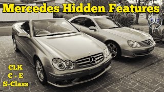 Mercedes Tips Tricks and Hidden Features C E CLK SClass [upl. by Acherman]