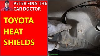 Toyota Corolla HEAT SHIELDS Years 2000 to 2022 [upl. by Blair189]