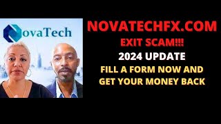 NovaTech FX Update Class action How to recover and withdraw your money from Novatechfxcom [upl. by Eelirol]