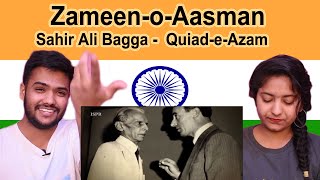 Indian react on Zameen o Aasman Mein Har Zuban  ISPR Tribute to Quaid e Azam  Swaggy d [upl. by Arenahs]