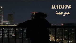 MrKitty  Habits feat PASTEL GHOST  Arabic subtitles with lyrics مترجمة [upl. by Navlys]