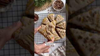 Pumpkin Scones shorts dessert glutenfree [upl. by Brittaney853]