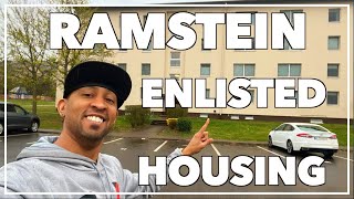 Enlisted Vogelweh Housing  FULL TOUR  Ramstein Air Base OnBase Housing [upl. by Pevzner53]