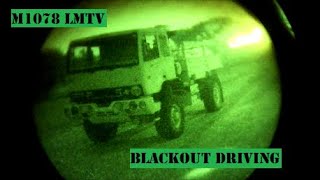 M1078 LMTV  Blackout Off Road Driving [upl. by Bumgardner]