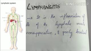 Lymphangitiseasy learning [upl. by Ettenil]