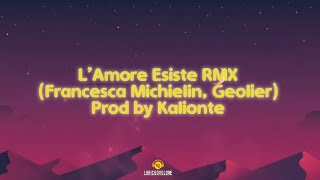 L’Amore Esiste Lyric VideoFrancesca Michielin Geolier prod by Kalionte tiktok [upl. by Isa]