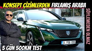 Yeni Peugeot 308  Şehir İçi  Şehir Dışı Tüketim Testi  5 Gün 500km Test [upl. by Gisella]