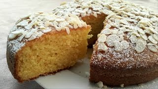 Gâteau de semoule au citron كيكة السميدة بنكهة الحامض العبار بالكاس [upl. by Salokkin]