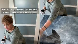 How to Update Your Laminate Countertops I Black Soapstone I Farmhouse Counters for under 200 [upl. by Llohcin828]