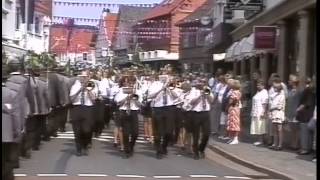 Schützenfest in Lohne 1995 Sonntag Festumzug [upl. by Aliza818]