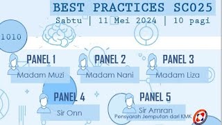 BEST PRACTICES SC025 [upl. by Alliuqet]